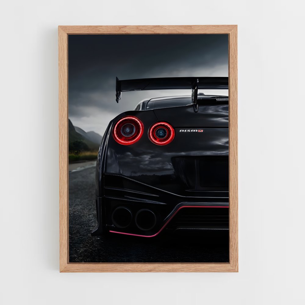 Poster Nismo Noir Luminance – affiche Nissan (vue 4)